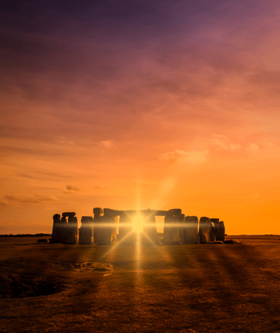 Sunset and Sunrise at Stonehenge