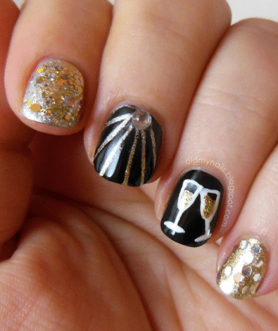 Black nail designs – endless ideas