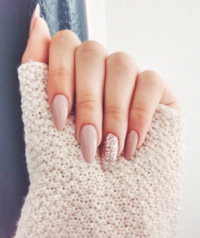 Champagne Nails