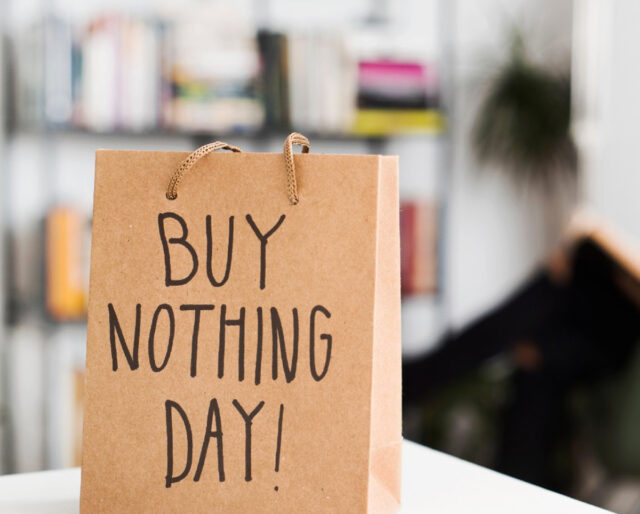 Black Friday Versus National Buy Nothing Day Mommy's Block Party