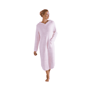 Ultra-Soft Hooded Pull-On Lounger