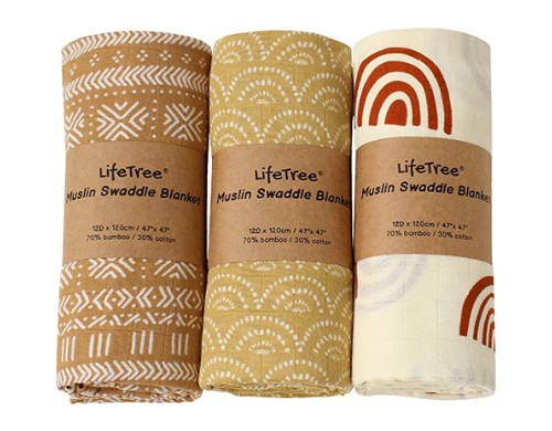 LifeTree Swaddle Blankets