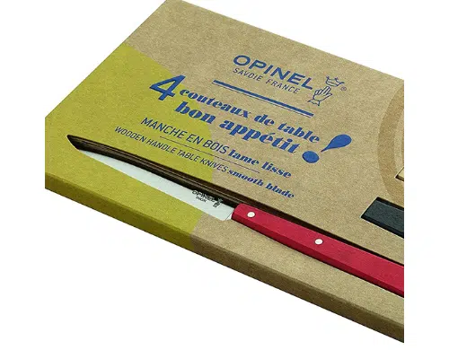 Opinel Set of 4 Table Knives No.125 Bon Appetit