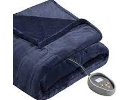 Beautyrest Textured Fleece Luxury Heated Blanket