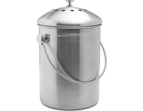 Epica Stainless Steel Compost Bin