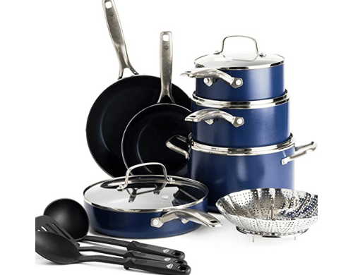 Blue Diamond Cookware Set