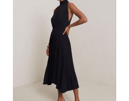 A.L.C. Renzo Pleated LBD