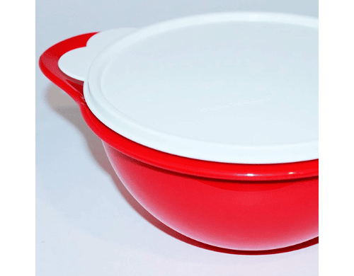 Tupperware Red Thatsa Bowl