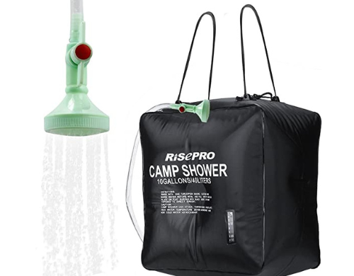 RISEPRO Solar Shower Bag