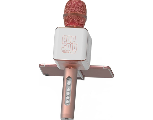 PopSolo by tzumi – Professional Bluetooth Karaoke Microphone