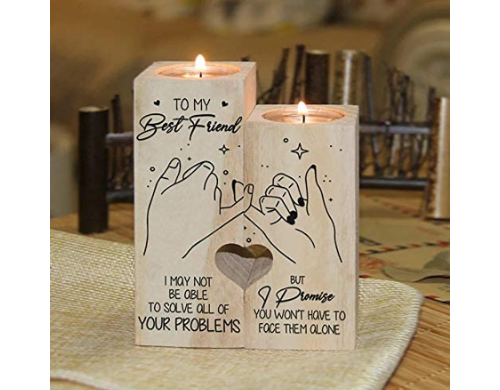 To My Bestie Candle Holder