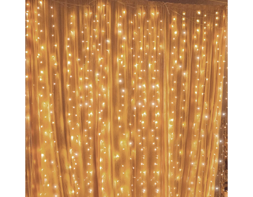 Twinkle Star 300 LED Window Curtain String