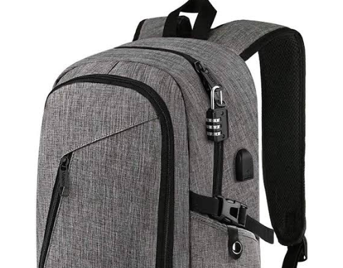 Mancro Anti-Theft Backpack