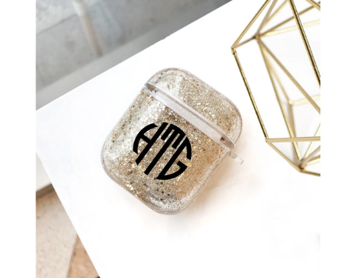Customized Monogram Airpods Case by MadCoverz