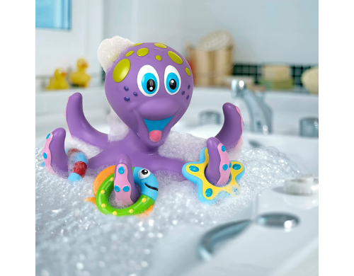 Floating Purple Octopus