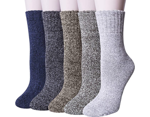 Thick Knit Wool Socks