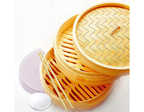 Mister Kitchenware Handmade Bamboo Steamer
