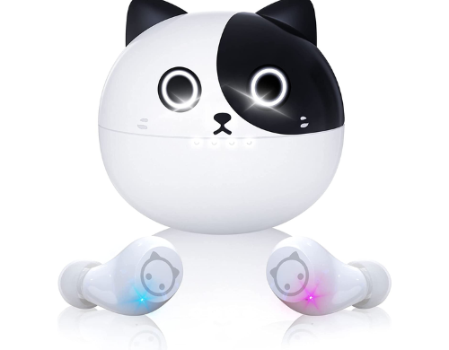 Cat Bluetooth Wireless Earbuds for Kids