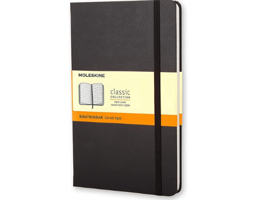 Moleskine Lined Hardcover Pocket Notebook