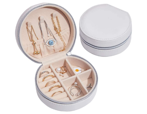 Personalized Travel Jewelry Case