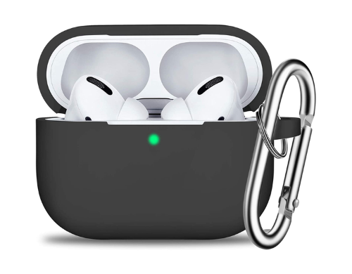 Silicone Airpods Pro Case with Keychain by RFun