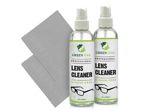 2 oz Spray for glass and plastic: Anti Fog Spray for Glasses, Goggles,  Windshields, Glasses Cleaner Spray