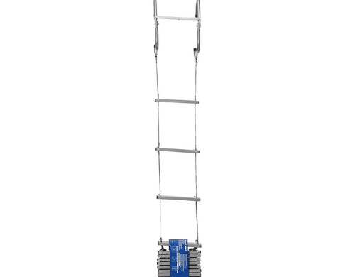 Soft Ladder Rope Ladder Emergency Fire Escape, Rope Ladder Safety Ladder  Family Climbing Fire Escape Rapid Deployment, with Hook Rope Ladder (Size 