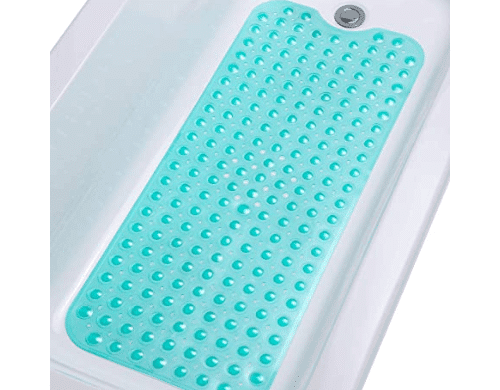 Shower Mat Non-Slip Bathtub Mat - Bath Mat For Tub Without Suction Cups,  Firm Spa Bath Mat, Shower Floor Mat With Heavy Duty Rubber For Indoor 