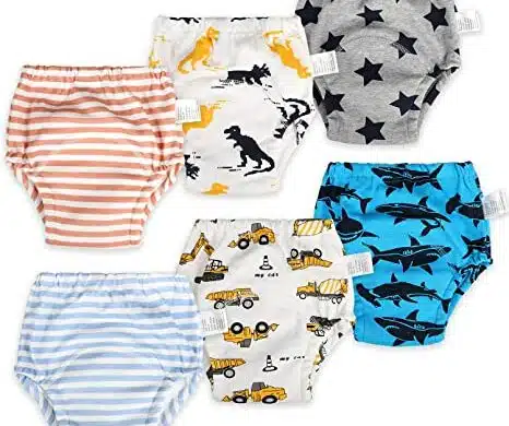 Funny Pee and Poo Unisex Toddler Undies for Boys and Girls