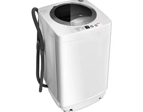 BLACK+DECKER 0.9-cu ft Portable Impeller Top-Load Washer (White)