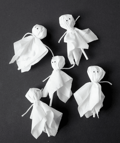 Contact Paper Halloween Crafts for Toddlers - WhimsyRoo