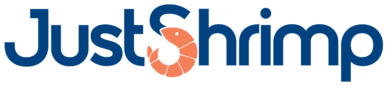 Just Shrimp brand logo.