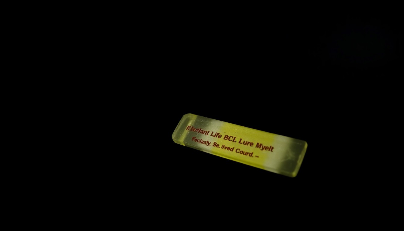 An extreme close-up photograph of a single piece of physical evidence related to the murder, such as a broken item or a tool, lit by a harsh, direct camera flash against a pitch-black background, creating a stark, gritty, investigative aesthetic.