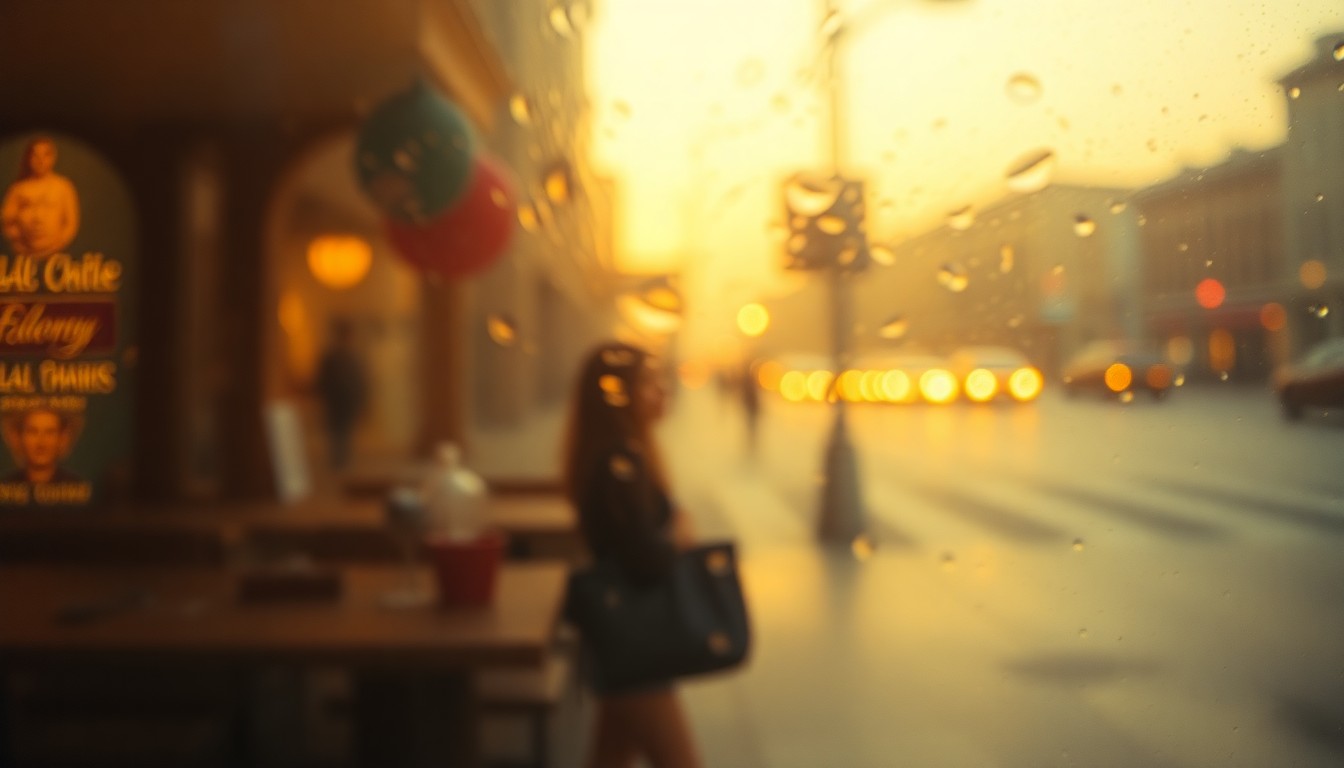 An extremely blurred and abstracted photograph in warm, muted tones, depicting a soft, out-of-focus scene that conveys a sense of quiet contemplation and the absence of activity, hinting at the potential for future events.