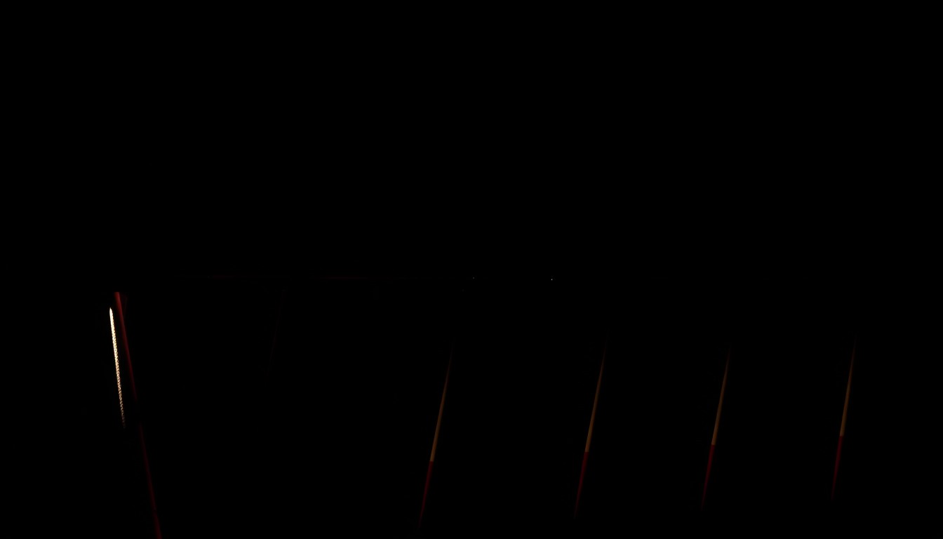 An extreme close-up photograph of police barricades or traffic cones lit by a harsh, direct camera flash against a pitch-black background, conceptually representing the chaos and disruption caused by the unpermitted event in Bridgeport.