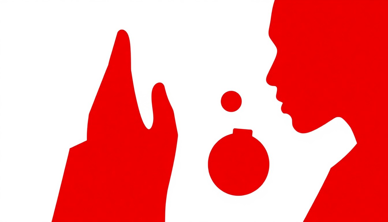 An abstract, minimalist composition of bold, jagged red and white geometric shapes, conceptually representing the launch of a new music platform and the release of a new single by a popular R&B artist.