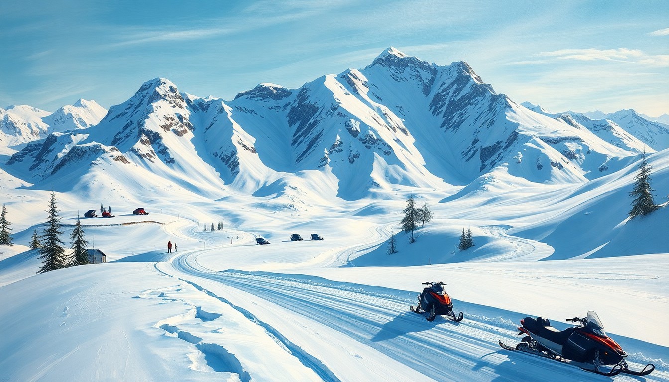 A cubist-style painting depicting a snowy mountain landscape with fragmented, overlapping geometric shapes in shades of blue, white, and gray, conveying a sense of the retraction and correction of information.