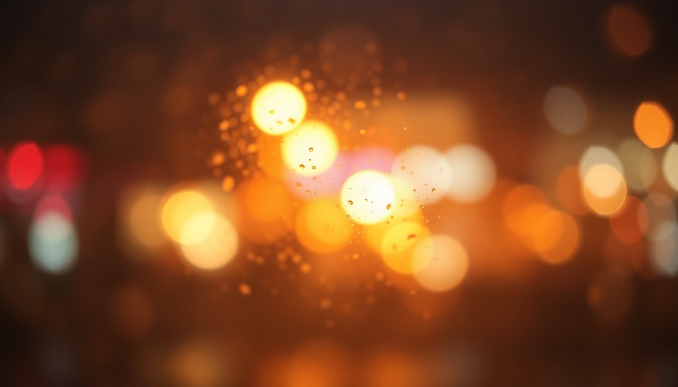 An abstract, impressionistic image of soft, blurred shapes and colors representing the concept of a community school district and its relationship with local taxpayers.