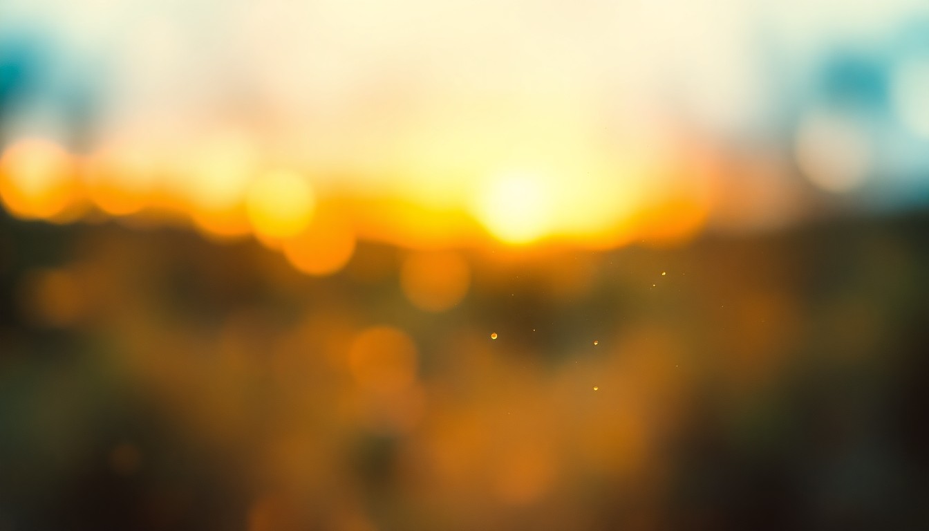 An abstract, impressionistic scene of soft, blurred shapes and colors representing the natural landscape of a hiking trail, conveying a sense of tranquility and outdoor recreation.