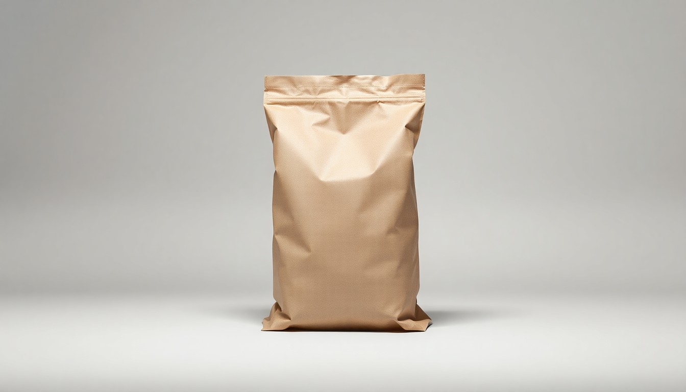 A high-end, photorealistic studio still-life photograph of a single 750ml eco-friendly Flex Bag made from premium, polished materials, positioned elegantly on a clean, monochromatic background using dramatic studio lighting to conceptually represent sustainability and supply chain efficiency.