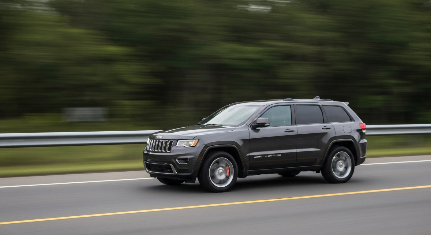 A blurred, abstract image of a speeding vehicle conveying the sense of motion and chaos associated with vehicle theft.