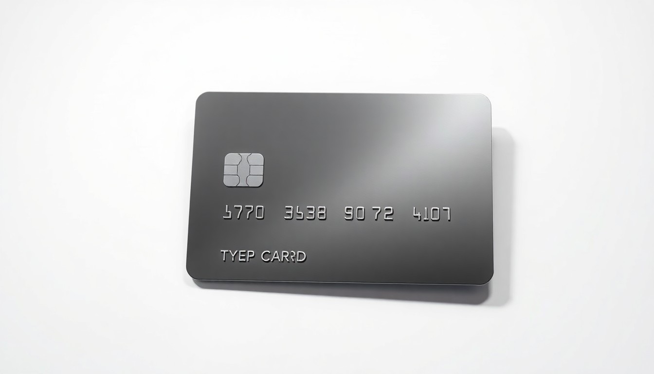 A highly polished, metallic credit card-shaped object resting on a clean, monochromatic background, casting dramatic shadows and using dramatic studio lighting to symbolize the predatory lending practices of the 'buy now, pay later' industry.