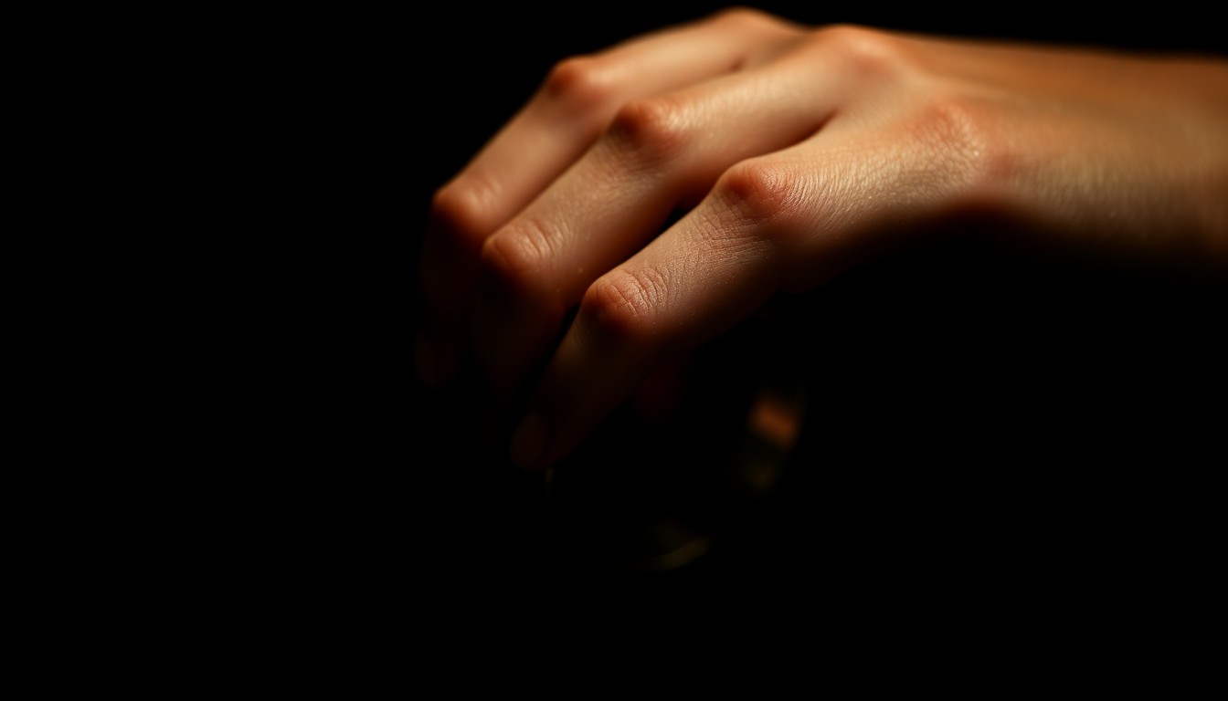 An extreme close-up photograph of a gold ring against a dark, high-contrast background, capturing the essence of celebrity glamour and the private nature of a committed relationship.
