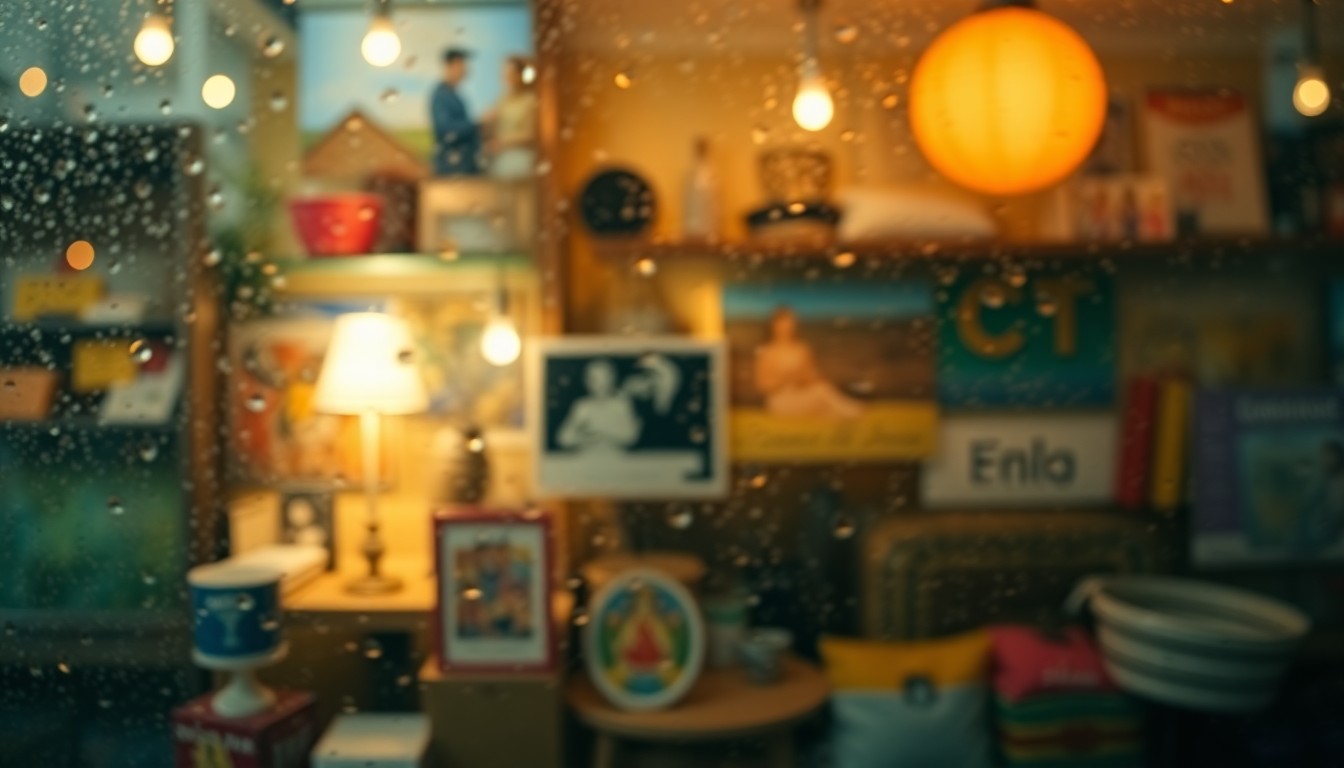 An abstract, out-of-focus image composed of various blurred lifestyle objects and scenes in warm, soft colors, conceptually representing the diverse range of items and services offered in a local community classifieds.