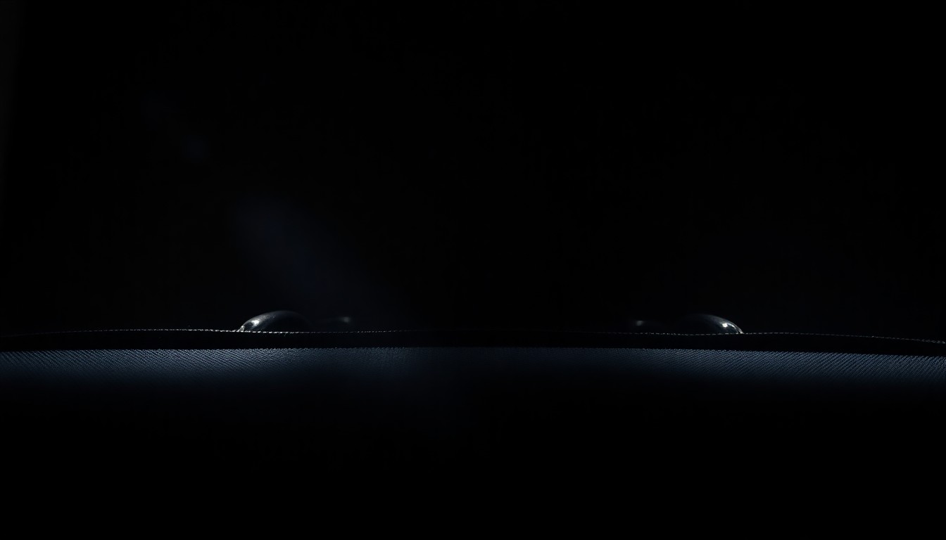 An extreme close-up photograph of a discarded suitcase handle, lit by a harsh, direct camera flash against a pitch-black background, conceptually illustrating the grim discoveries made in the Compound.