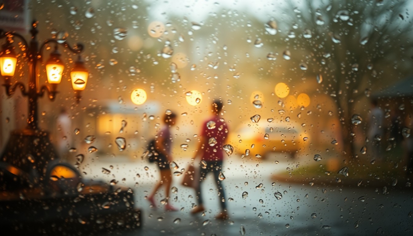 An abstract, hazy photograph composed of blurred, overlapping shapes and textures in muted earth tones, conceptually representing the community-driven environmental initiatives of Love the Boot Week.