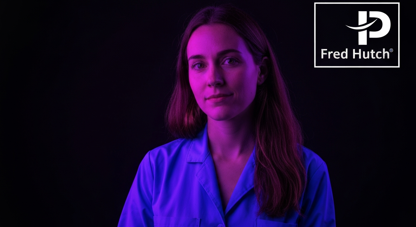 A minimalist design in the style of Keith Haring where the outline of a microscope or DNA helix is defined entirely by vibrant neon lines against a deep, dark background, emphasizing the shape and energy of scientific discovery.