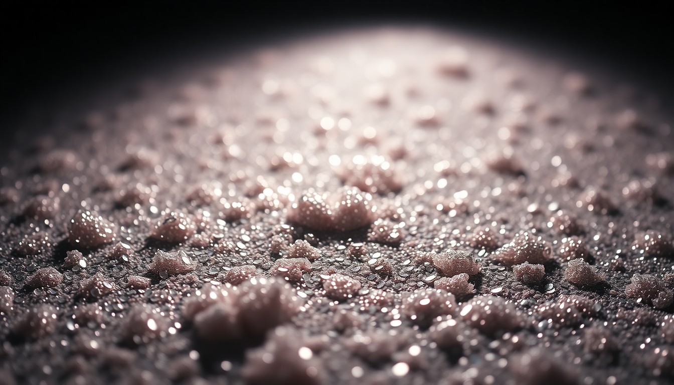 An extreme close-up photograph of shimmering, intricately textured sequins under dramatic studio lighting, conveying the glamour and luxury associated with a celebrity wedding.