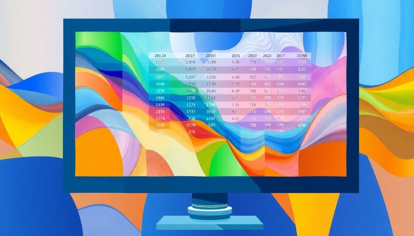 A vibrant, abstract painting featuring overlapping, fractured geometric shapes in shades of blue, green, and orange, conceptually representing the complex and rapidly evolving world of online prediction markets.