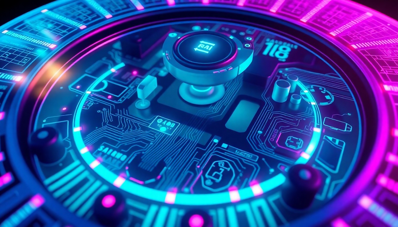 A highly detailed, glowing 3D macro illustration of a Waymo autonomous vehicle's sensor array, with neon cyan and magenta lights illuminating the complex digital infrastructure that powers its navigation, conceptually representing the technological complexities of self-driving cars in sensitive areas.